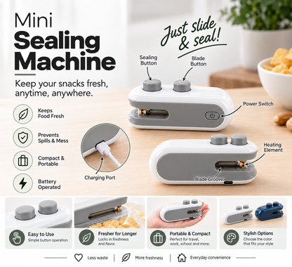 SealFresh™ Mini Bag Sealer